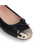 Ballerines en Cuir Dafne noires