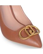 Escarpins Giusy marron