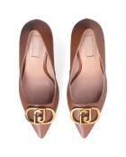 Escarpins Giusy marron