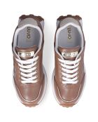 Baskets en Cuir Lolo camel