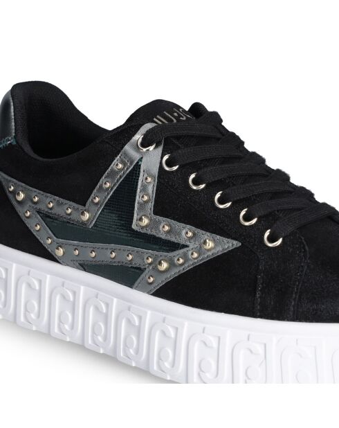 Baskets en Cuir Lovely noires