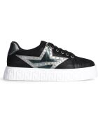 Baskets en Cuir Lovely noires