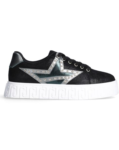 Baskets en Cuir Lovely noires