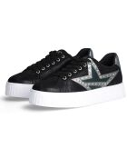 Baskets en Cuir Lovely noires