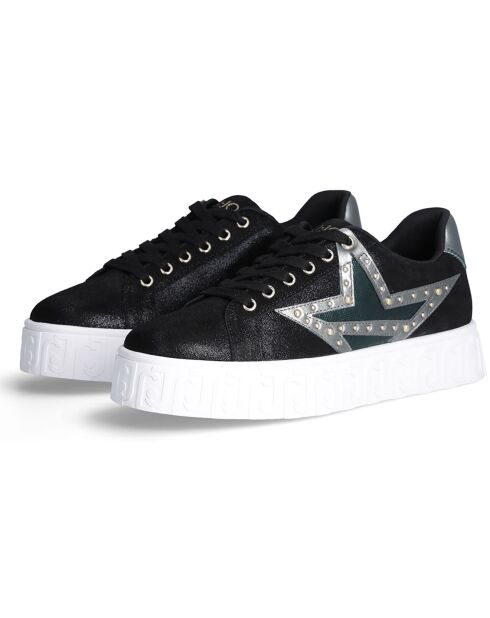 Baskets en Cuir Lovely noires