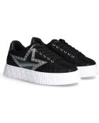 Baskets en Cuir Lovely noires