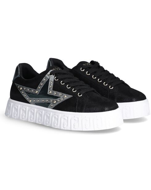 Baskets en Cuir Lovely noires
