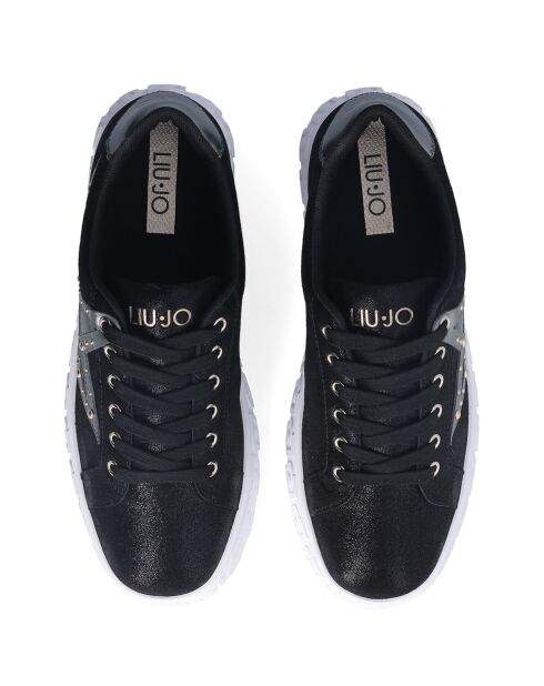 Baskets en Cuir Lovely noires