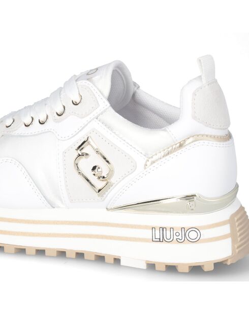 Baskets en Cuir Maxi blanches