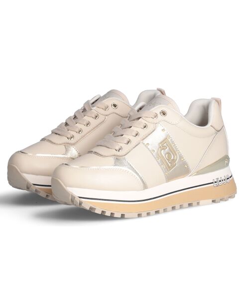 Baskets en Cuir Maxi butter