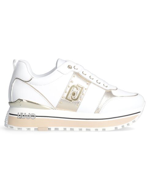Baskets en Cuir Maxi blanches