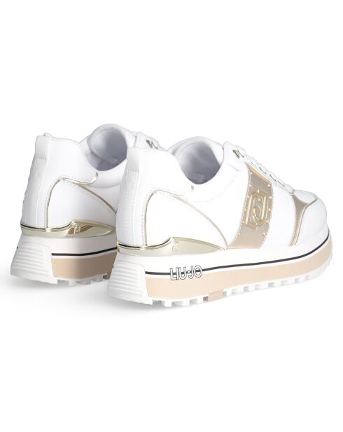Baskets en Cuir Maxi blanches