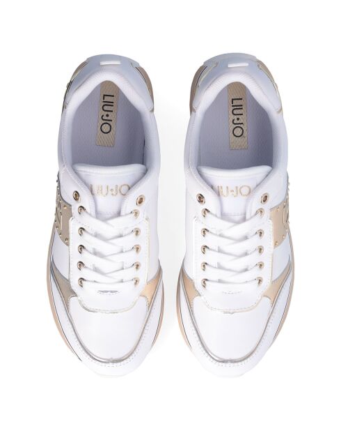 Baskets en Cuir Maxi blanches