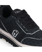 Baskets en Cuir Maxi noires