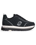 Baskets en Cuir Maxi noires