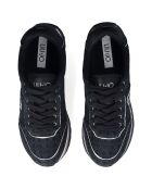 Baskets en Cuir Maxi noires