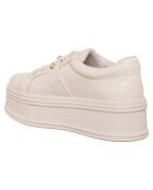 Baskets en Cuir Selma blanches