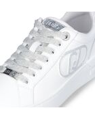 Baskets en Cuir Silvia blanches