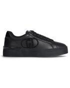 Baskets en Cuir Silvia noires