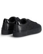 Baskets en Cuir Silvia noires