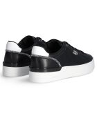 Baskets en Cuir Silvia noires
