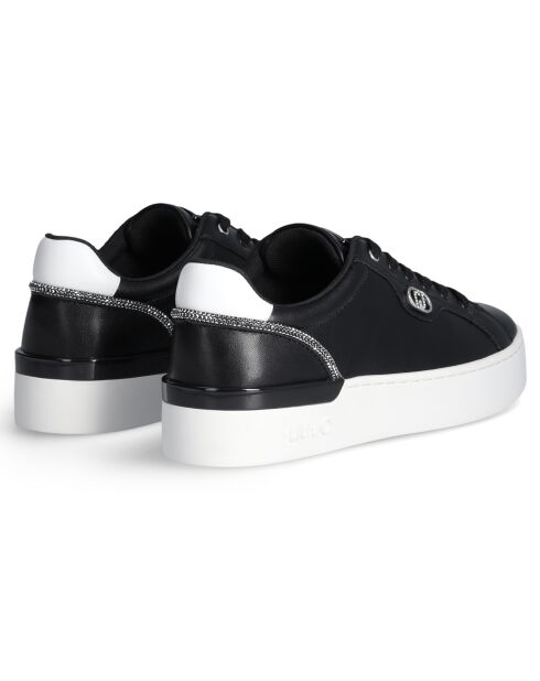 Baskets en Cuir Silvia noires