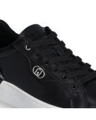 Baskets en Cuir Silvia noires