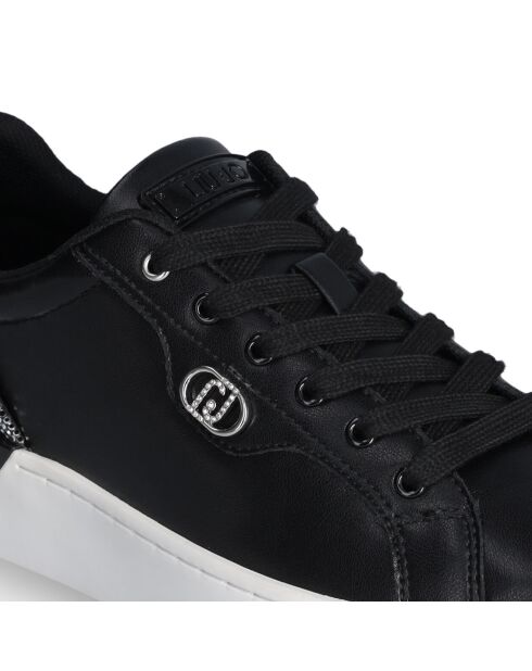 Baskets en Cuir Silvia noires