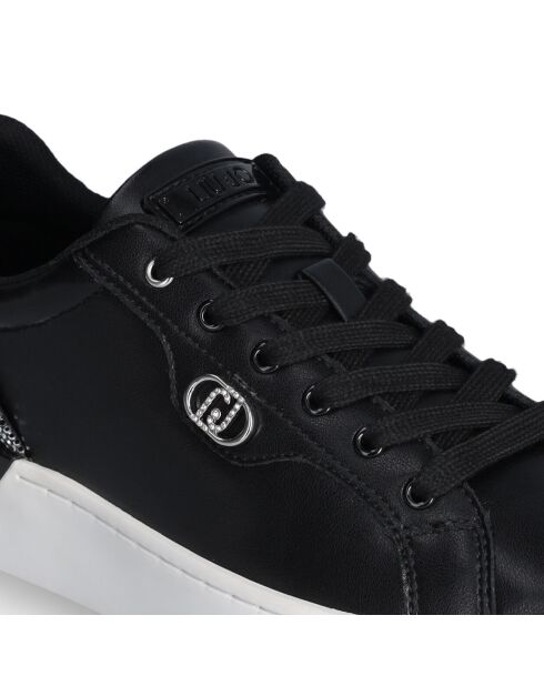 Baskets en Cuir Silvia noires