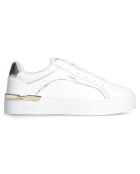 Baskets en Cuir Silvia blanches