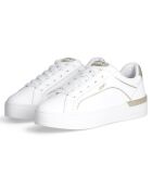 Baskets en Cuir Silvia blanches
