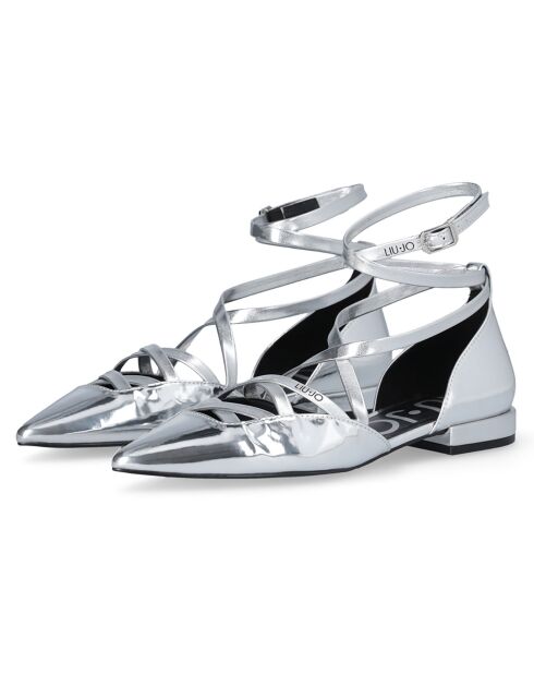 Ballerines Viola argentées