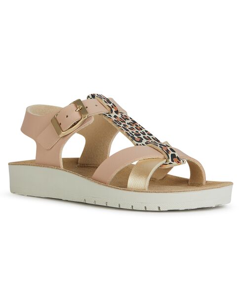 Sandales Costarei rose foncé/platinum