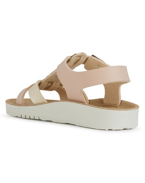 Sandales Costarei rose foncé/platinum