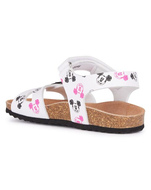 Sandales Adriel blanc/noir