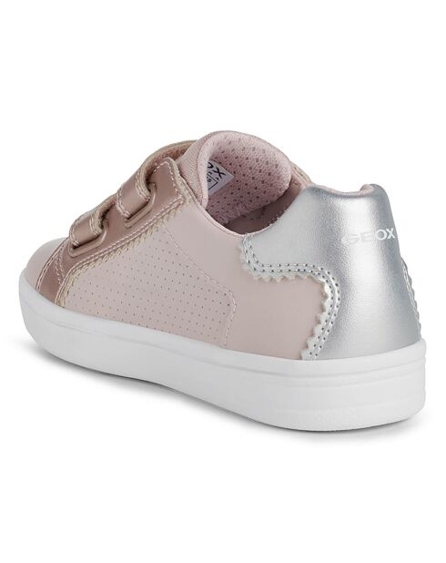 Baskets Djrock rose/argenté