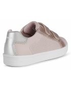 Baskets Djrock rose/argenté