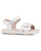 Sandales Haiti blanc/rose clair