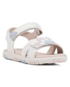 Sandales Haiti blanc/rose clair