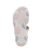 Sandales Haiti blanc/rose clair