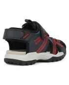 Baskets Borealis avio/rouge