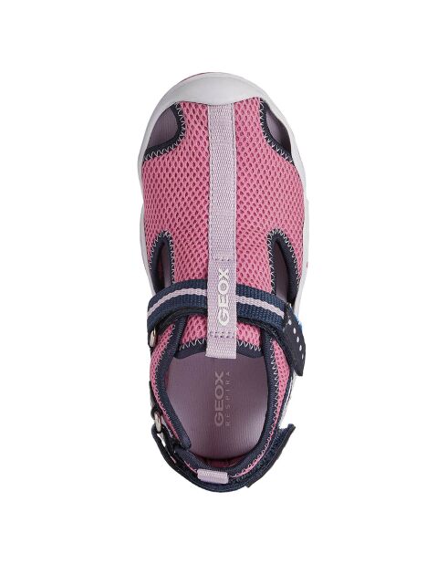 Baskets Wader fuchsia/bleu marine