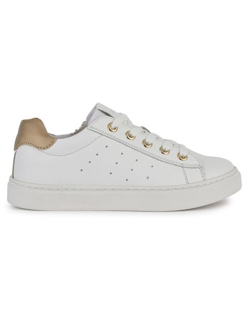 Baskets en Cuir Nashik blanches