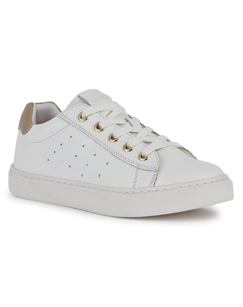 Baskets en Cuir Nashik blanches