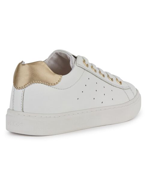 Baskets en Cuir Nashik blanches