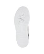 Baskets en Cuir Outstream blanc cassé/gris pâle