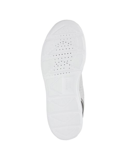 Baskets en Cuir Outstream blanc cassé/gris pâle