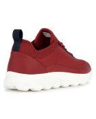 Baskets Spherica rouge foncé
