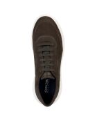 Baskets en Cuir Fluctis militaire
