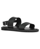 Sandales en Cuir Erice noires